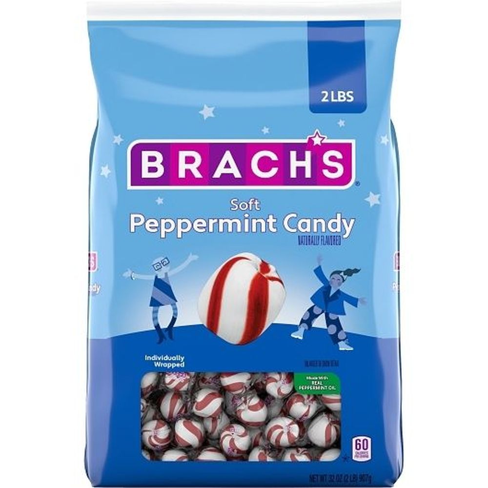 Brach's Soft Peppermint Candy, 32 Ounce -- 8 Per Case