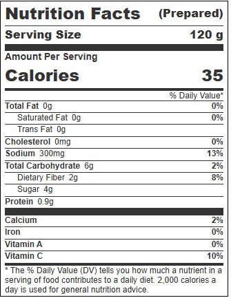Margaret Holmes Diced Rutabaga, 103 Ounce -- 6 Per Case