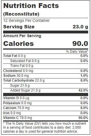 Alpine Original Spiced Apple Cider Instant Drink Mix, 9.73 Ounce -- 6 Per Case