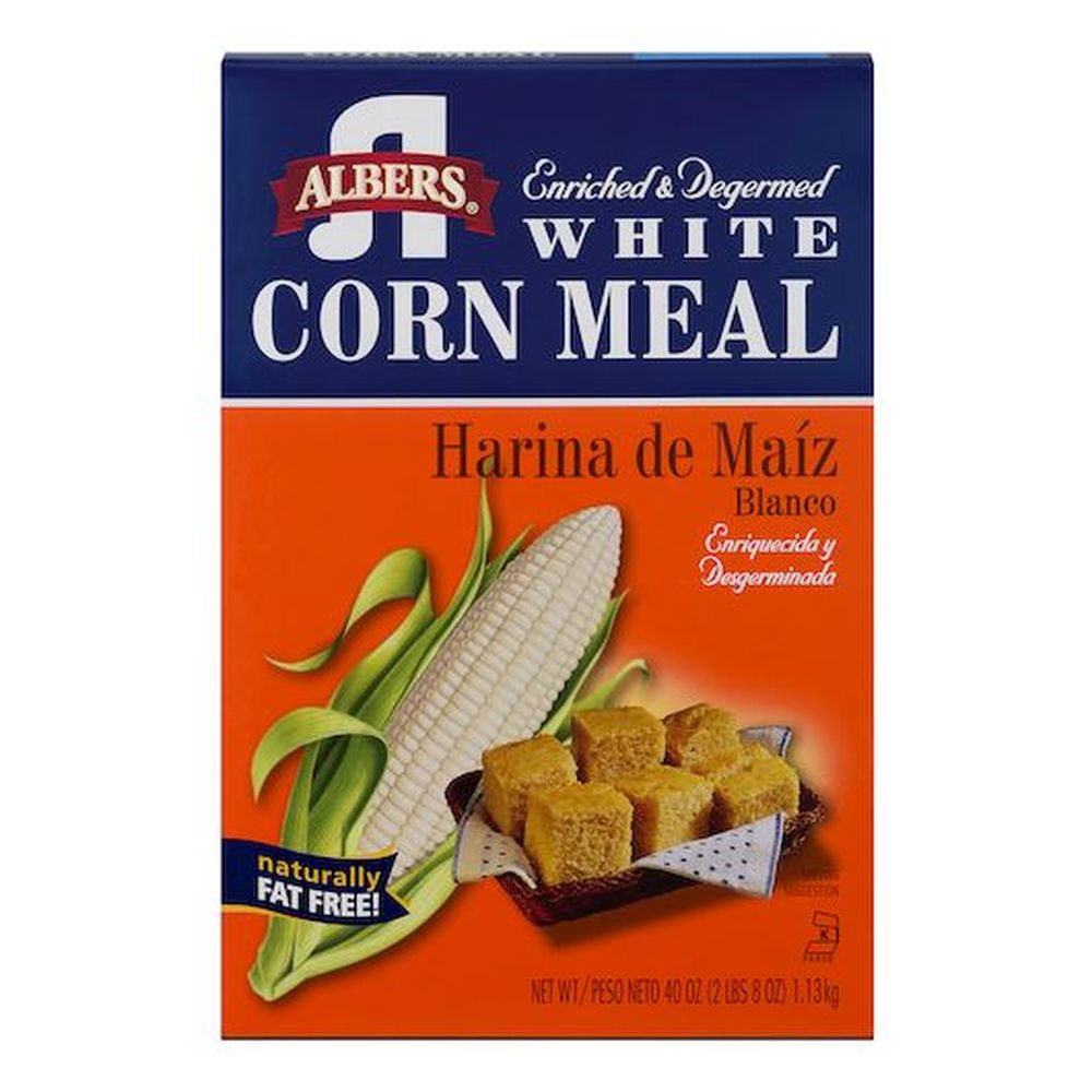 Albers White Corn Meal, 40 Ounce -- 12 Per Case