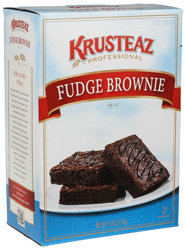 Krusteaz Fudge Brownie Cake Mix, 7 Pound -- 6 per case