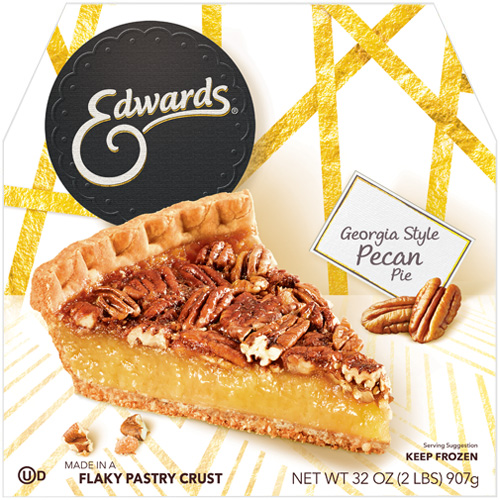 Edwards Premium Georgia Pecan Pie, 32 Ounce -- 6 Per Case