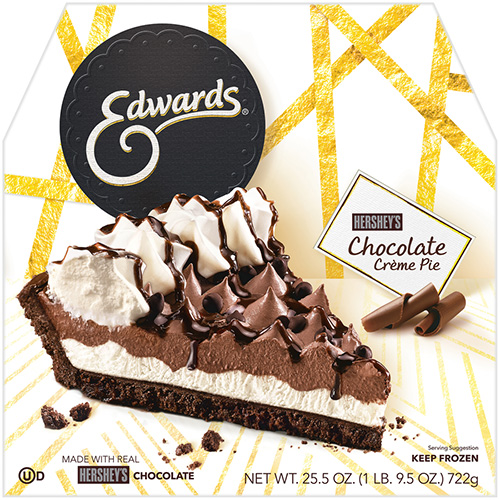 Edwards Hershey Chocolate Creme Pie, 25.5 Ounce -- 6 Per Case