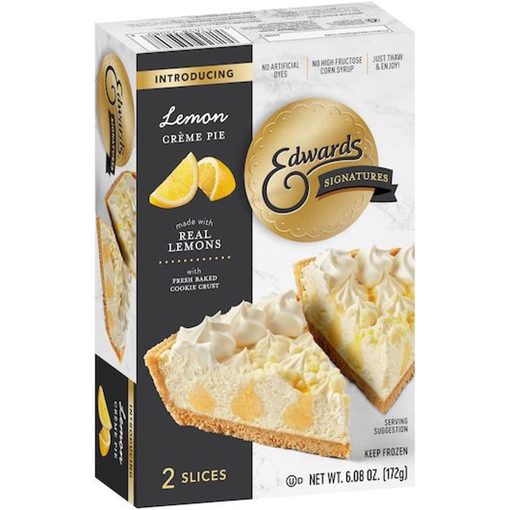 Edwards Singles Lemon Creme Pie, 6.08 Ounce -- 12 Per Case