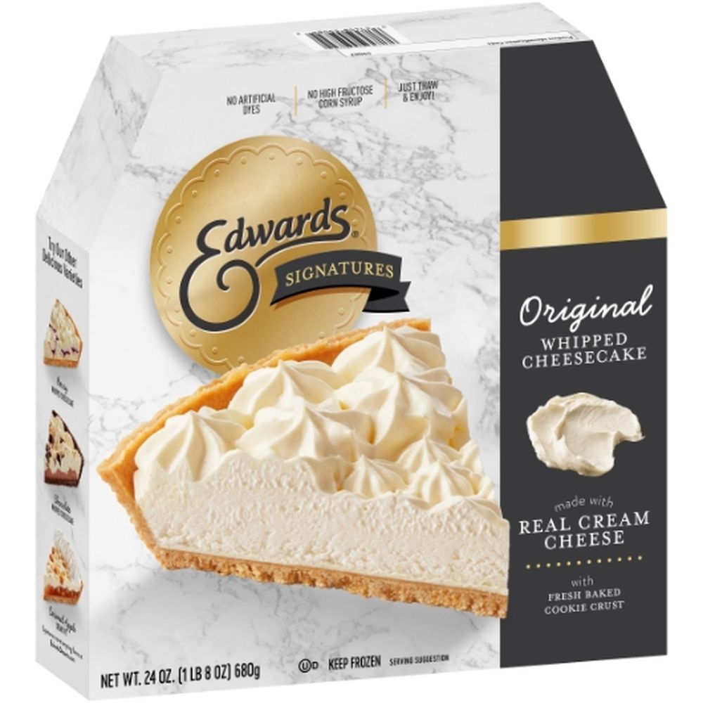 Edwards Premium Original Whipped Cheesecake, 24 Ounce -- 6 Per Case