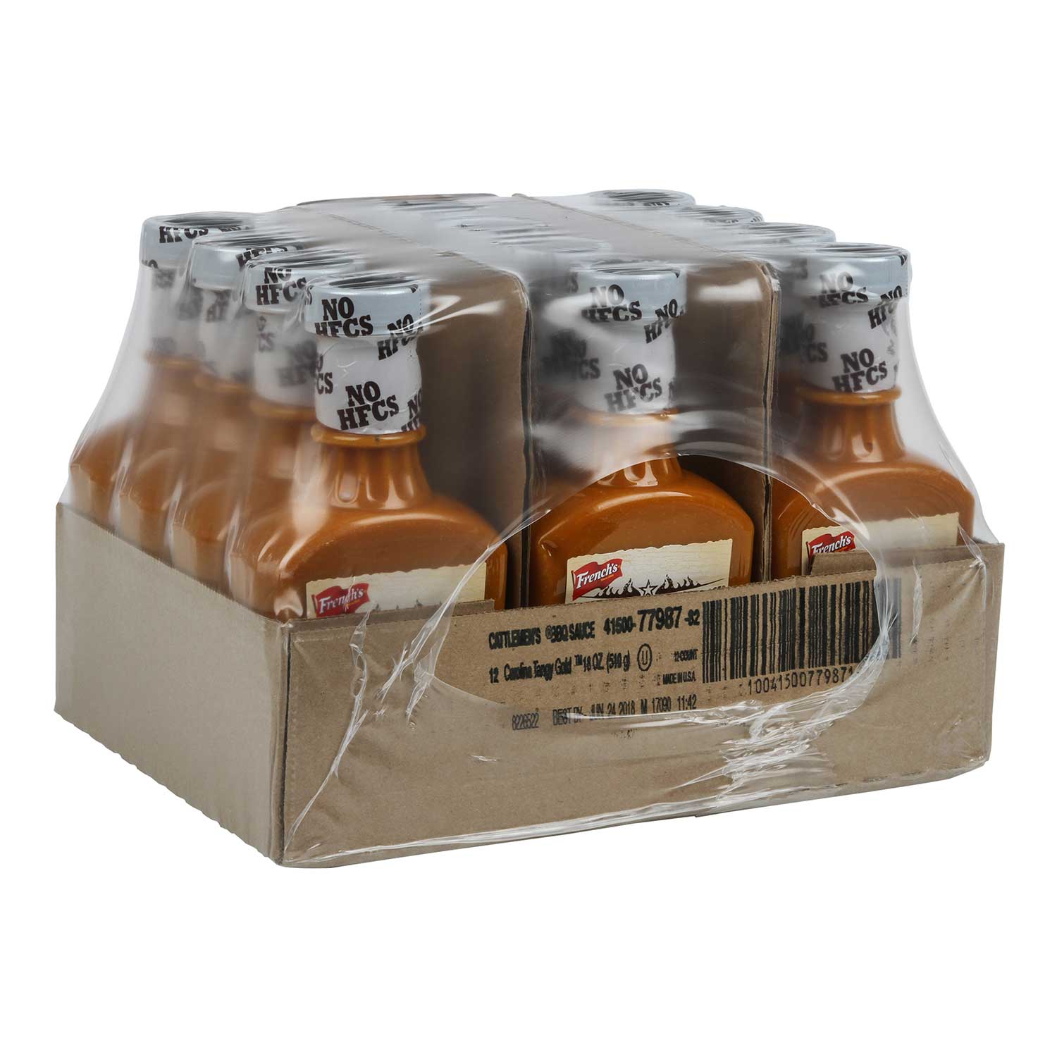 Cattlemen's Gold Barbecue Sauce, 18 Ounce -- 12 Per Case