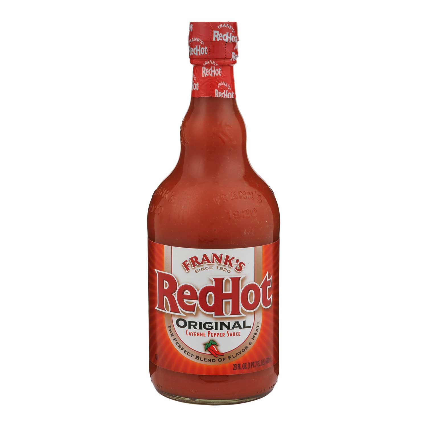 Frank Original Red Hot Sauce,  23 Ounce --  12 Case
