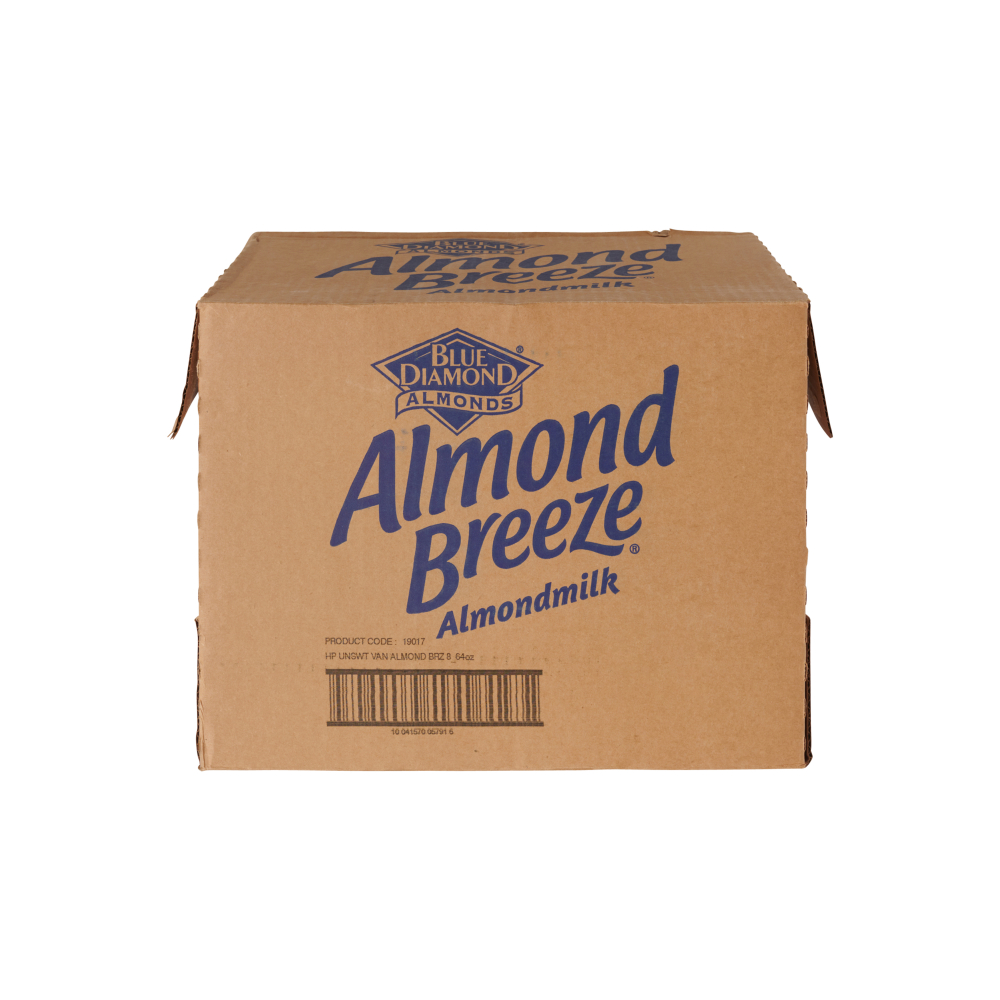 Almond Breeze Vanilla Unsweetened Almond Milk, 64 Ounce -- 8 Per Case