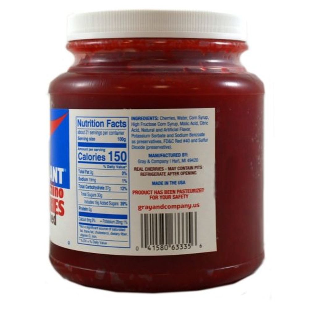 Pennant Crushed Maraschino Cherry, 4.5 Pound -- 6 Per Case