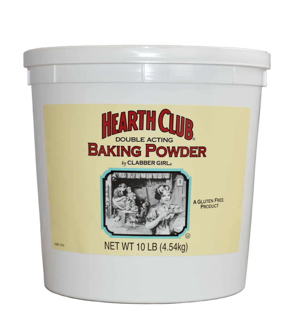 Hearth Club Baking Powder, 10 Pound 4 per case.
