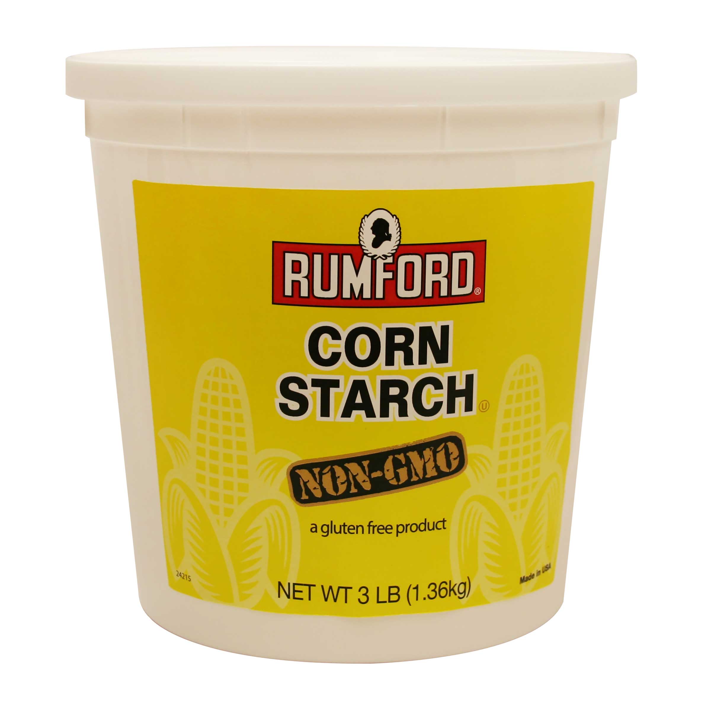 Rumford Non-gmo Corn Starch, 3 Pound -- 6 Per Case