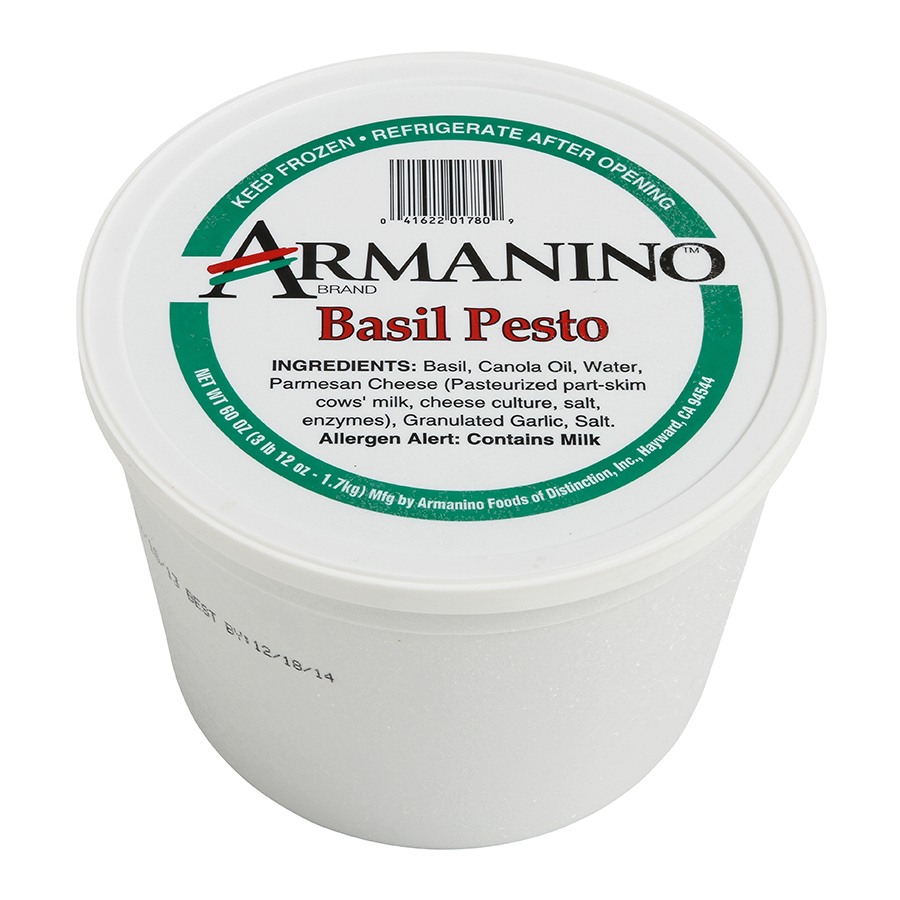 Armanino Basil Pesto, 60 Ounce -- 2 per case.