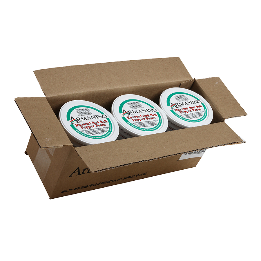Armanino Roasted Red Bell Pepper Pesto, 30 Ounce -- 3 Per Case