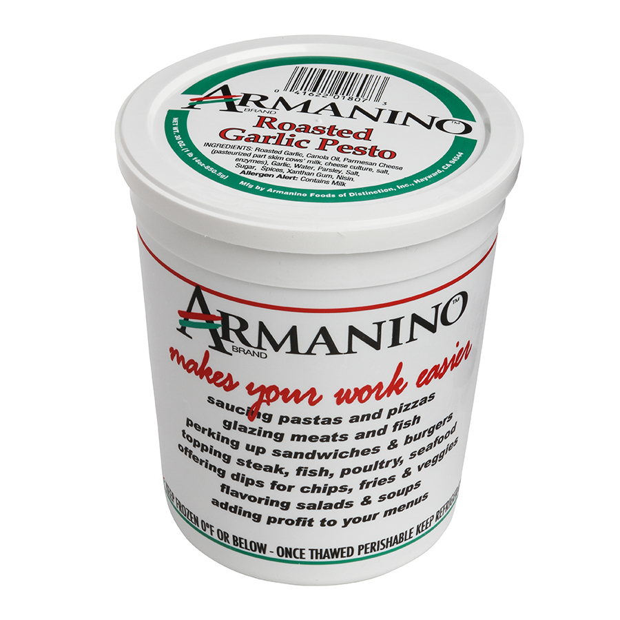 Armanino Roasted Garlic Pesto, 30 Ounce -- 3 Per Case