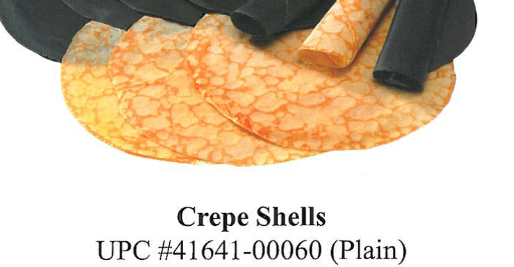 Old Fashioned Kitchen Plain 6 inch Crepe Shell, 0.75 Ounce -- 200 per case