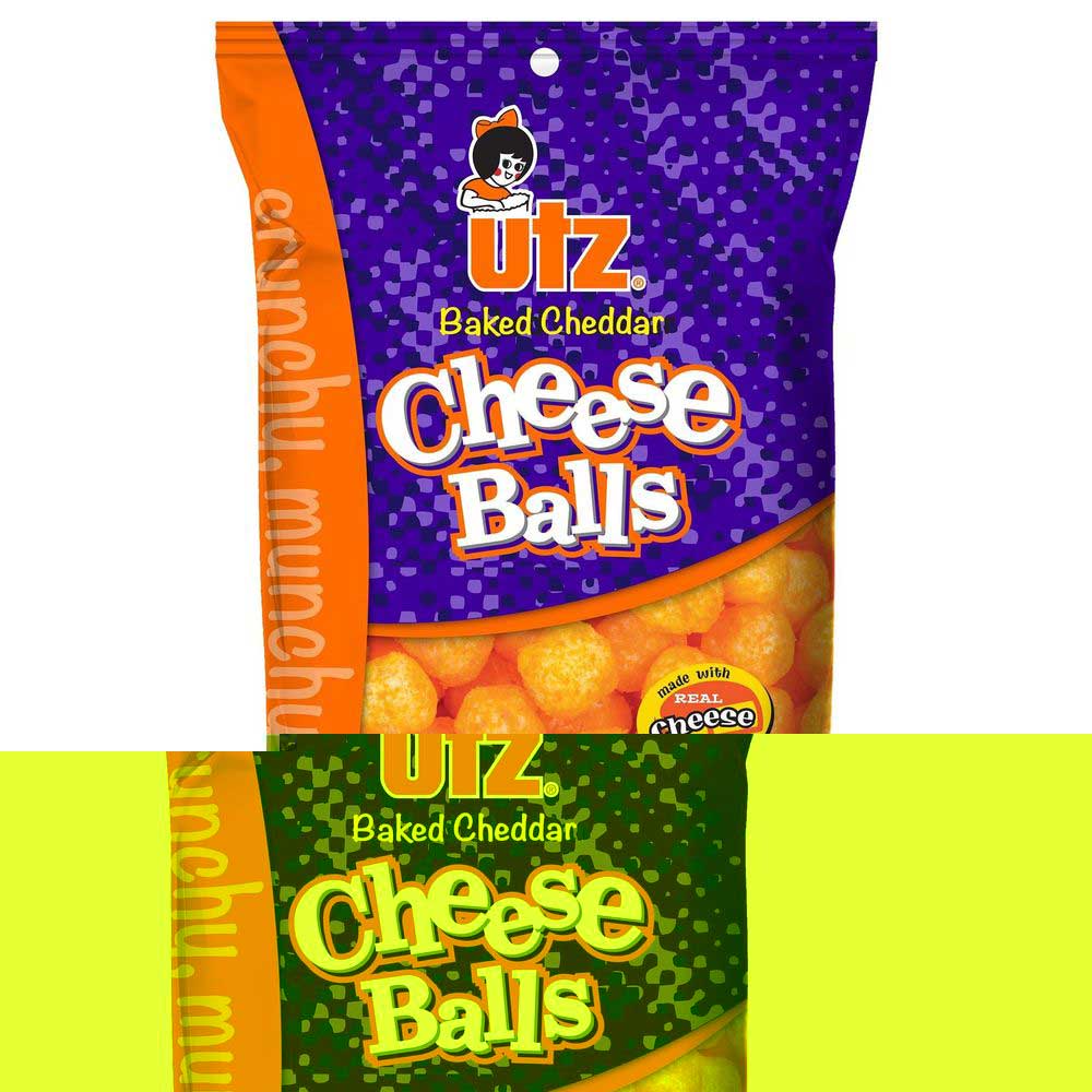 Utz Baked Cheddar Cheese Balls, 2.625 Ounce -- 5 Per Case
