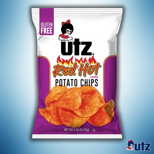 Utz Red Hot Potato Chips Case | FoodServiceDirect