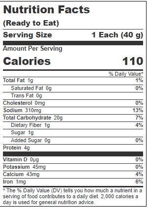 Ginsburg Marble Rye Bread, 20 Ounce -- 12 Per Case