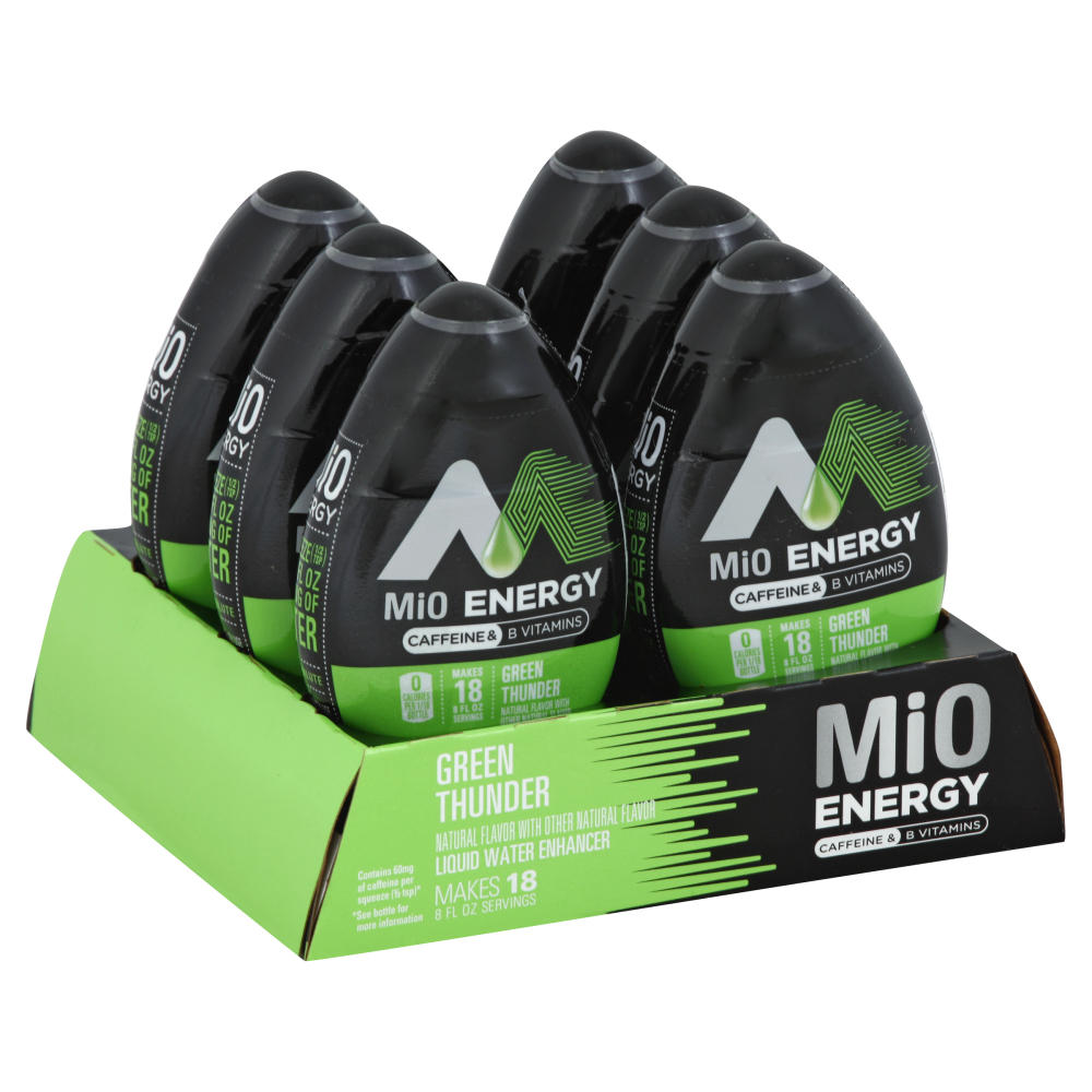 Mio Thunder Green Liquid Water Enhancer, 1.62 Fluid Ounce -- 12