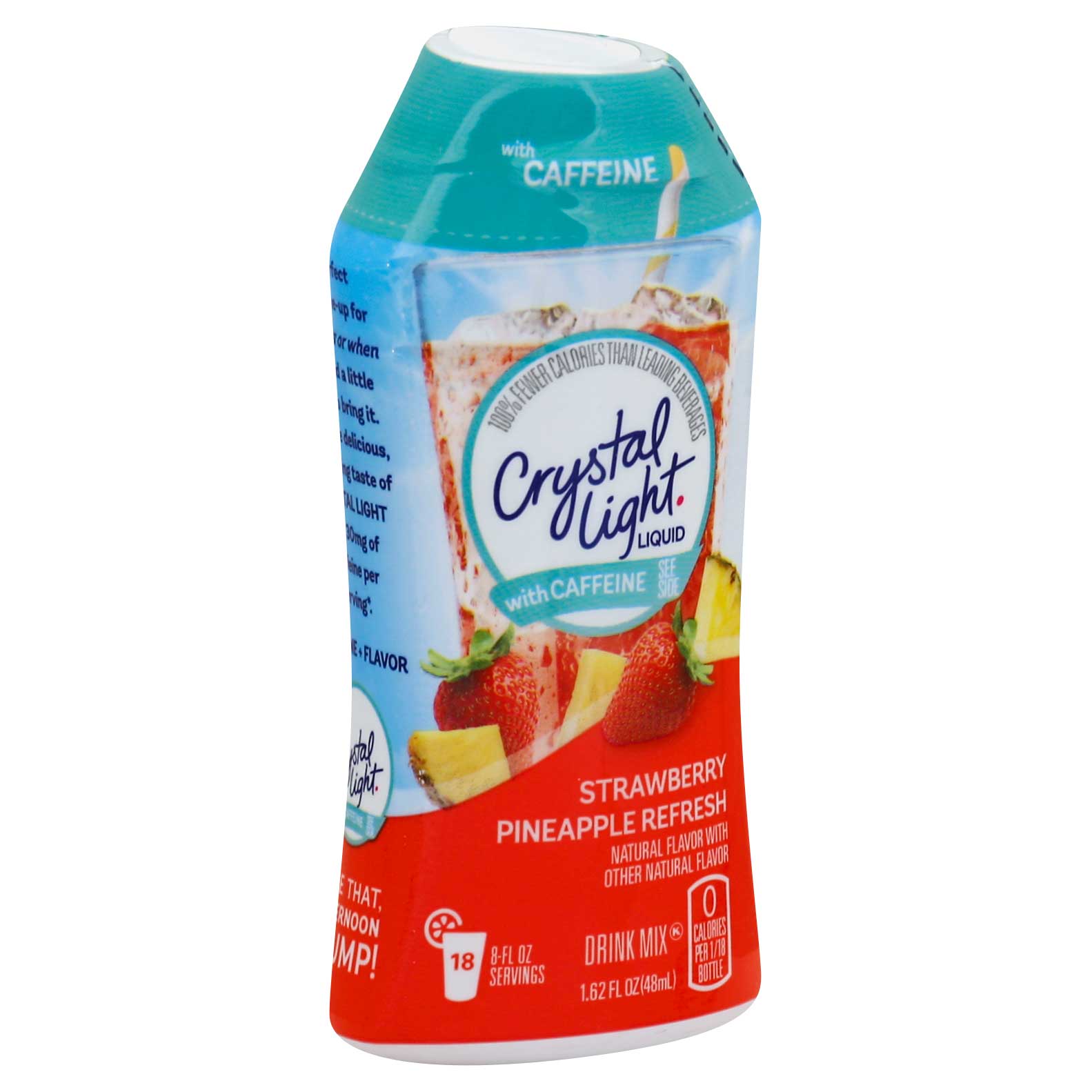 Crystal Light Strawberry Pineapple Refresh Liquid Beverage Concentrate, 1.62 Fluid Ounce -- 12 Per Case