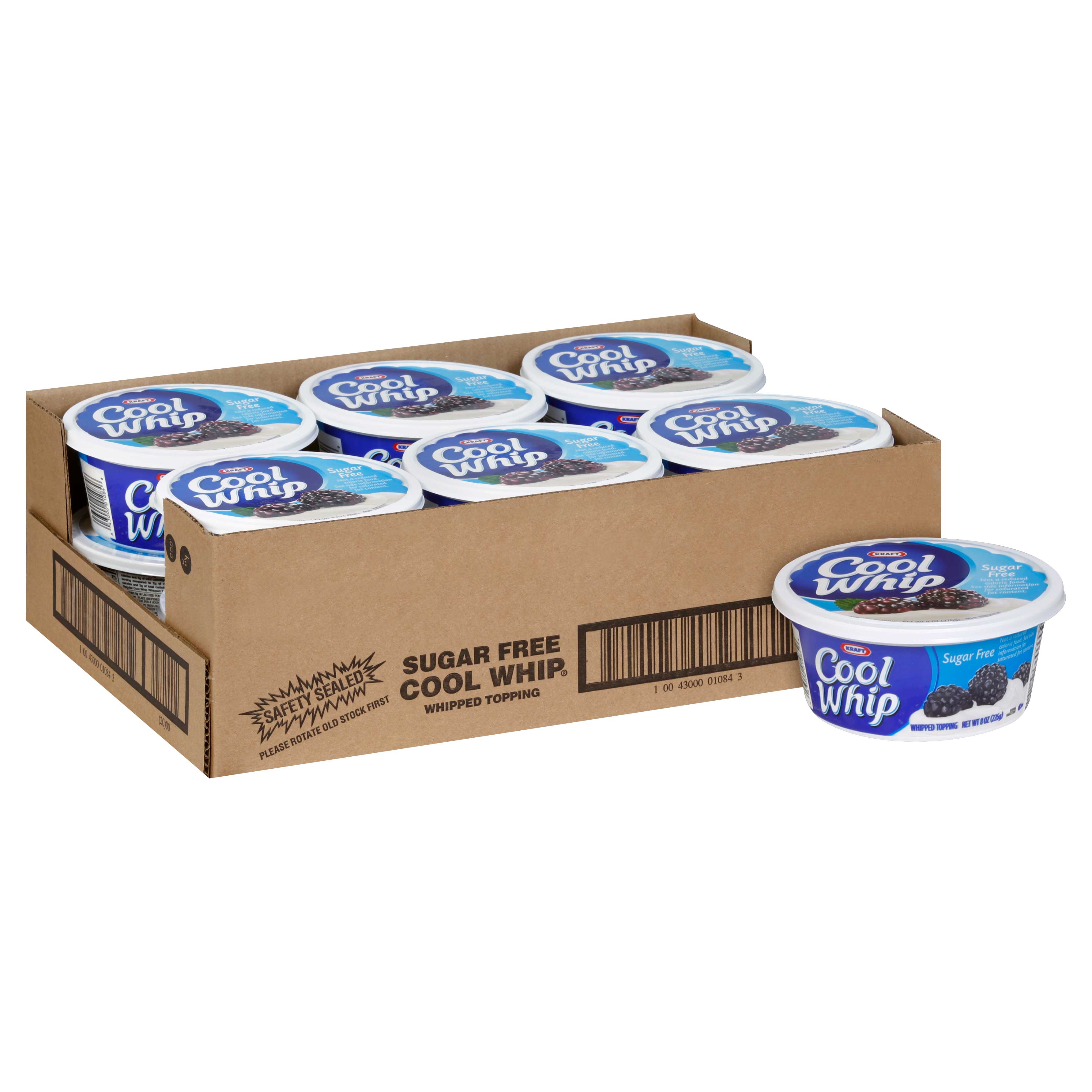 Cool Whip Sugar Free Whipped Topping, 8 Ounce -- 12 Per Case