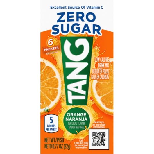 Tang Orange On The Go Powdered Soft Drink, 0.77 Ounce -- 8 Per Case