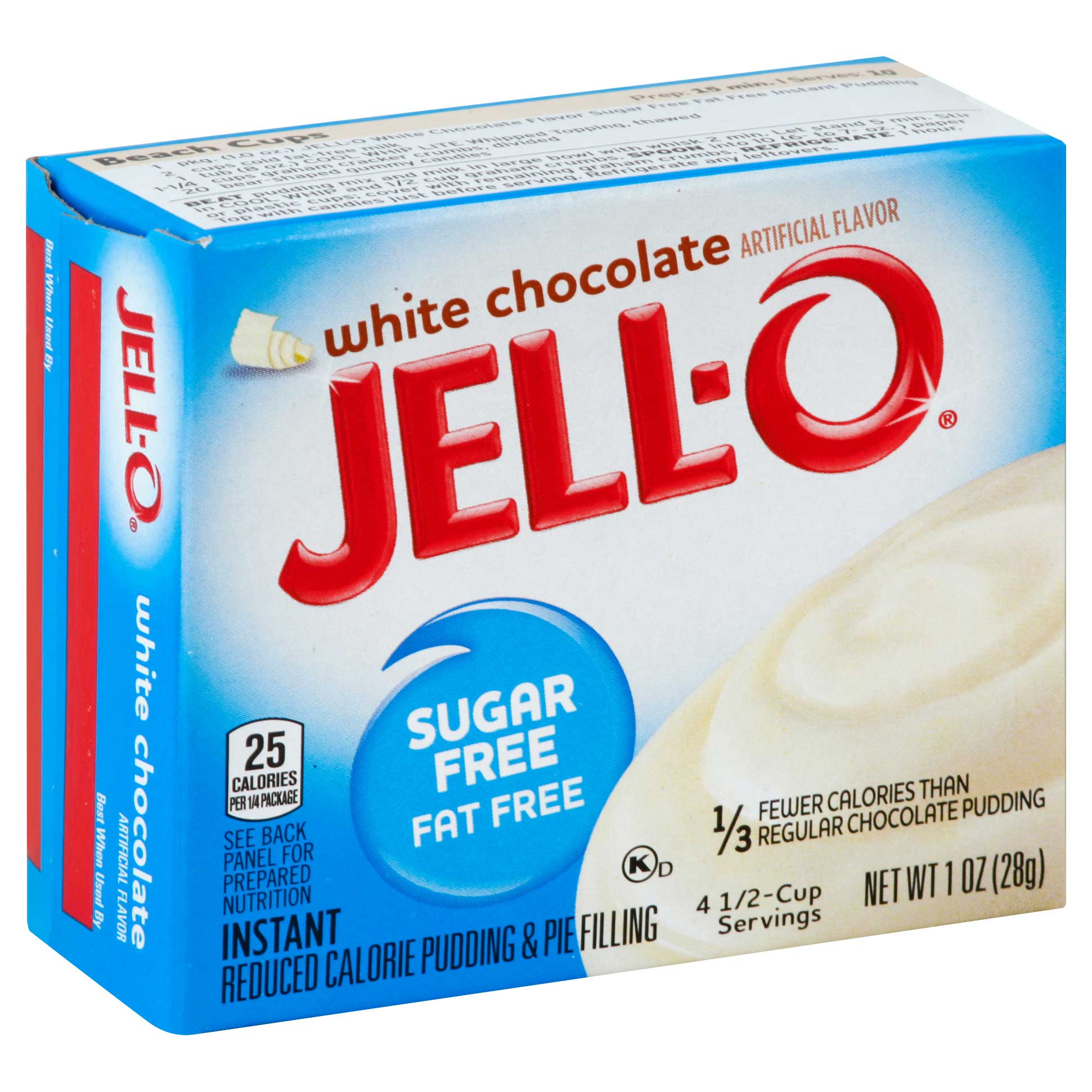 Jell O Instant White Chocolate Pudding Mix Case FoodServiceDirect