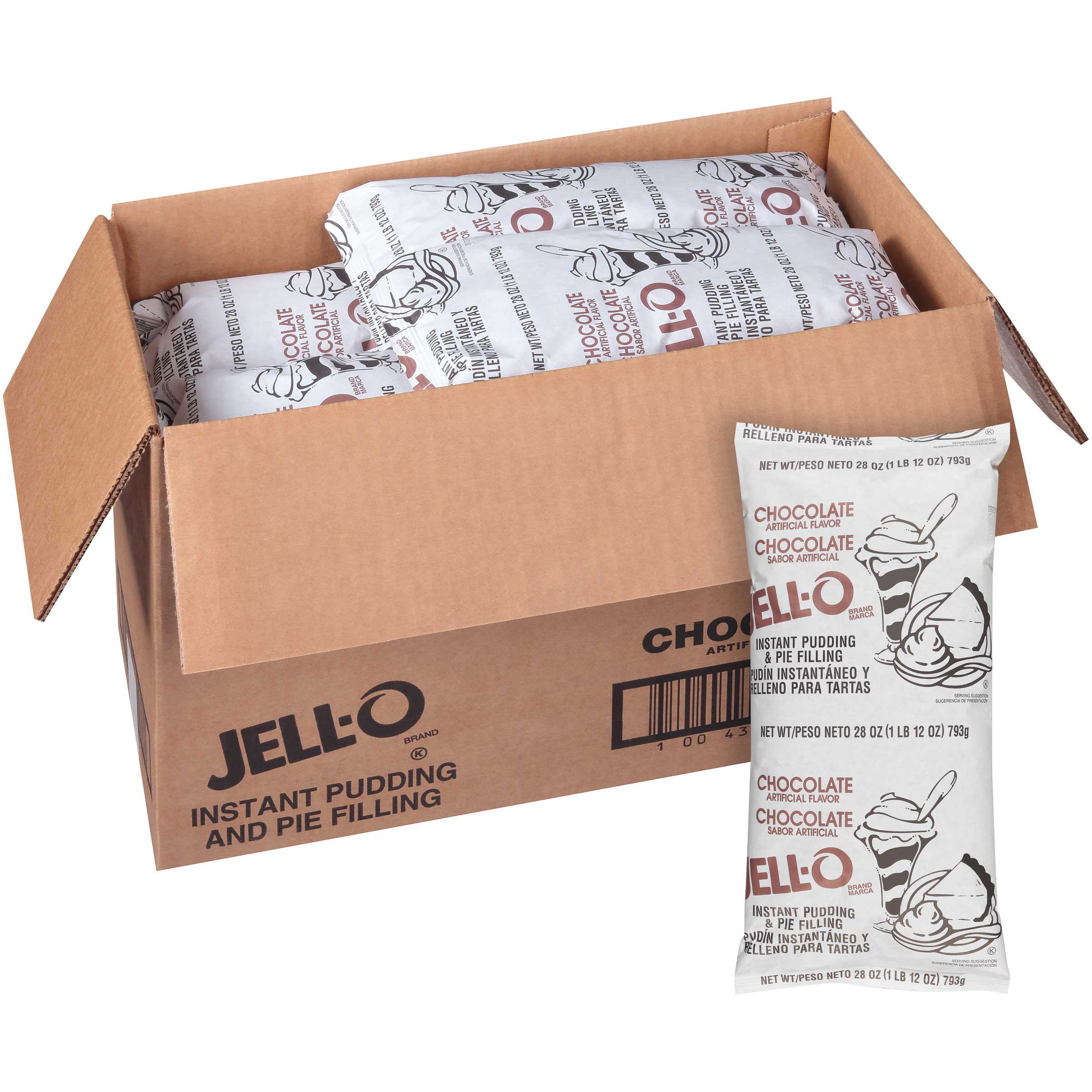 Jell-o Instant Chocolate Pudding, 28 Ounce -- 12 Per Case