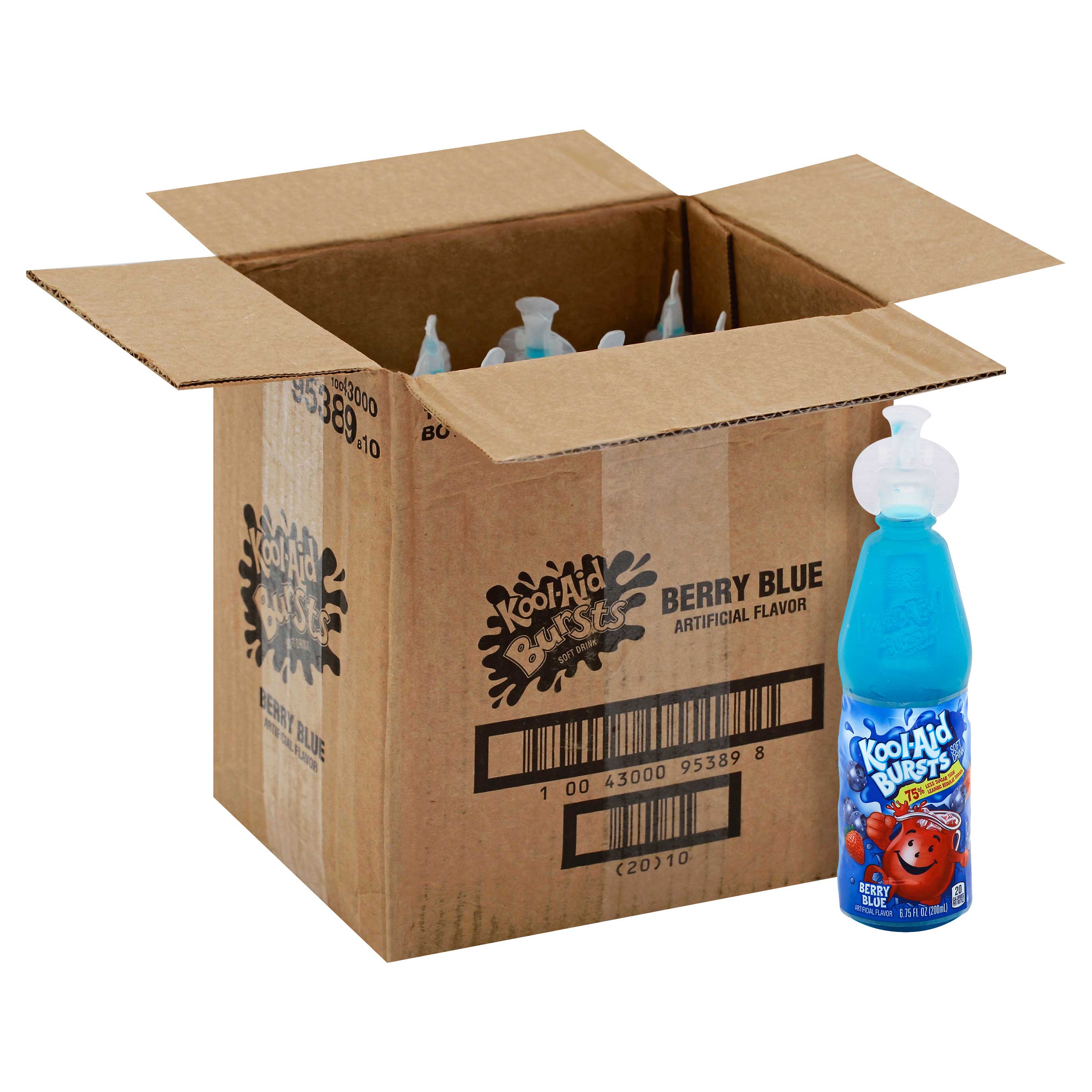 Beverage Kool-Aid Burst Berry Blue 12 Case 6.75 Ounce Case 