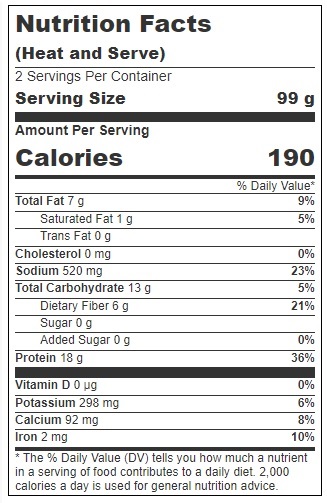 Lightlife Buffalo Tempeh Strips, 7 Ounce -- 12 Per Case