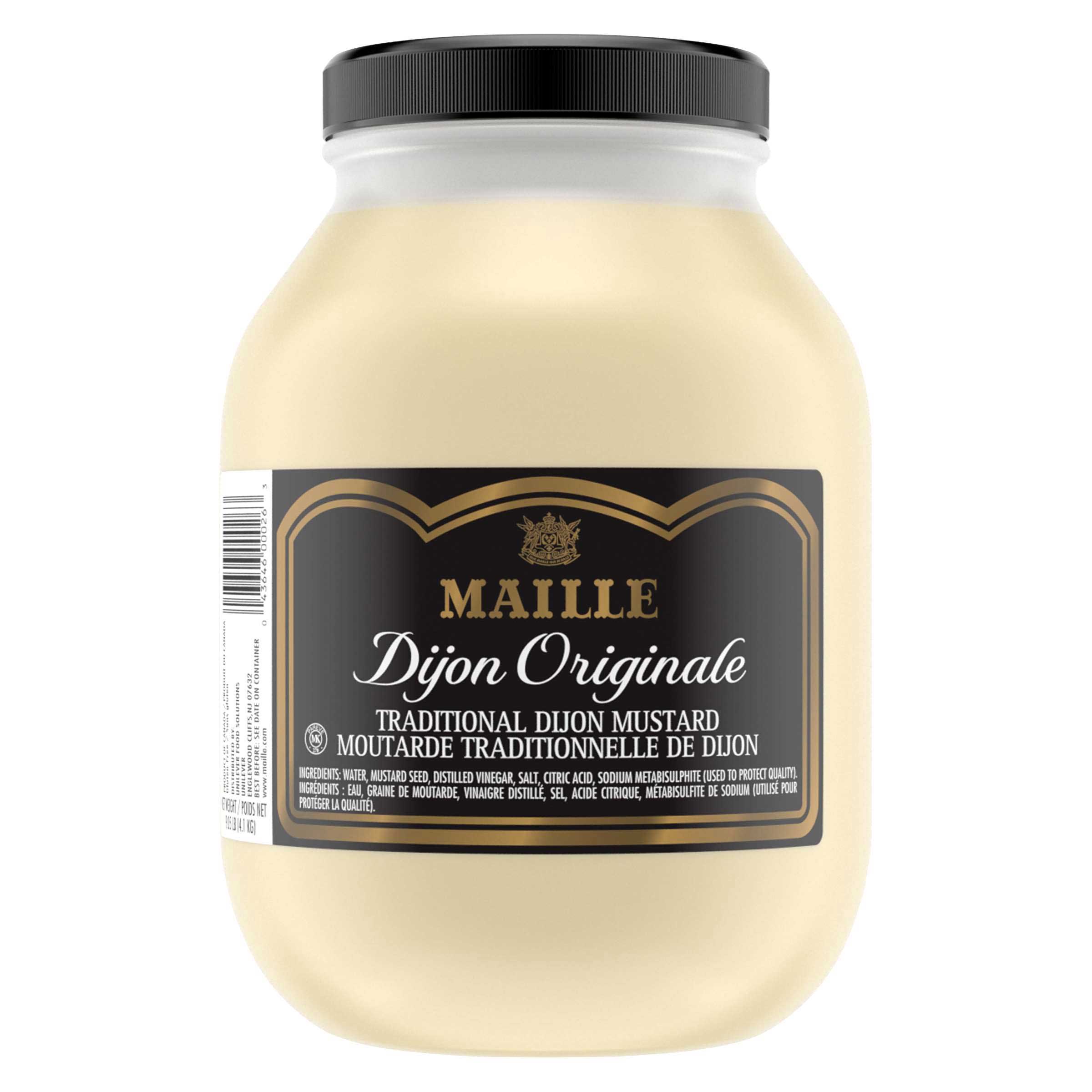 Maille Original Dijon Mustard Jar, 9.05 pounds -- 4 per case