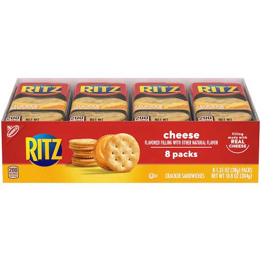 Ritz Cheese Cracker Sandwich, 1.35 Ounce -- 112 Per Case