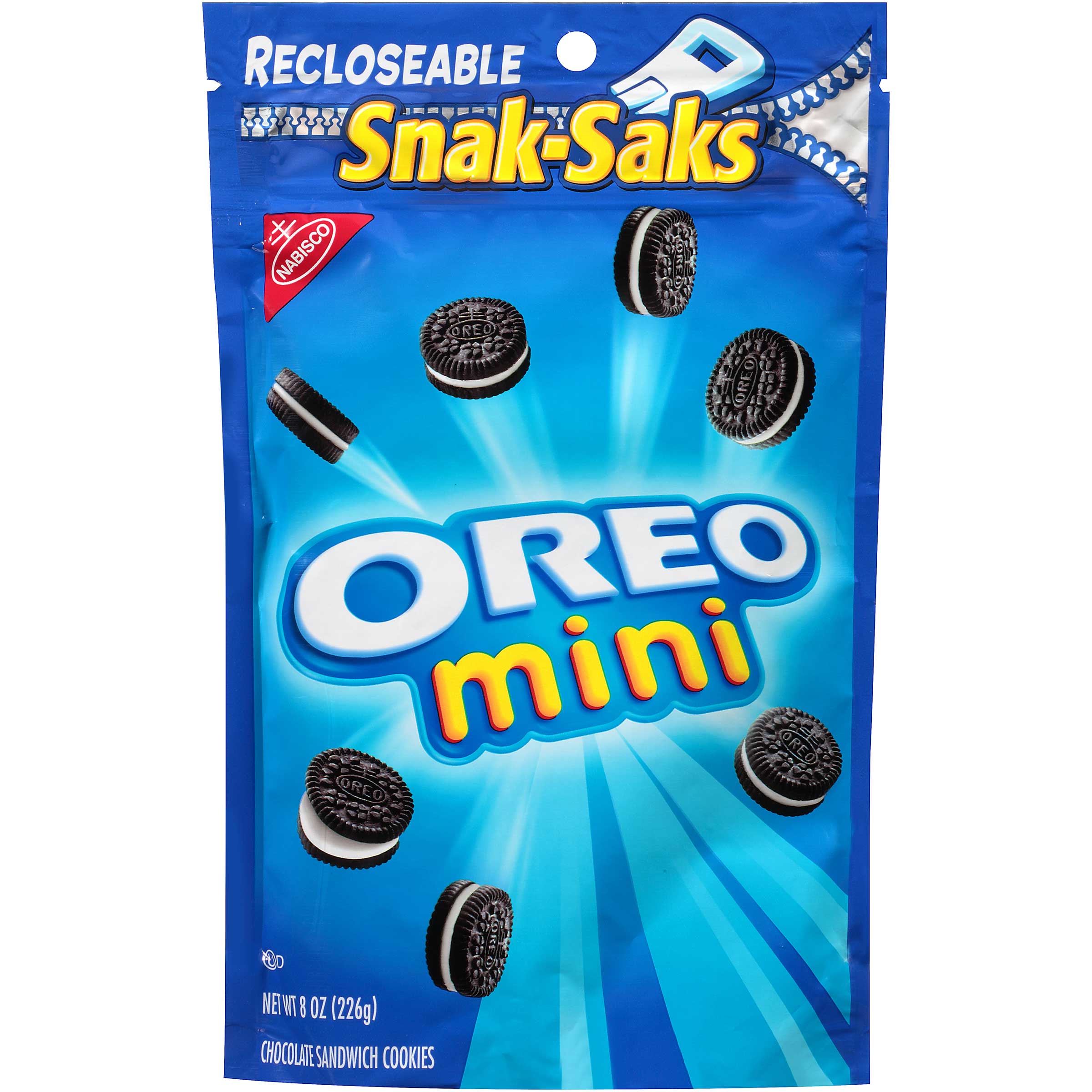 アクセサリー Oreo Oreo Mini Lunchbox Cookies Snak-Saks, 8 ounce -- 12 per case