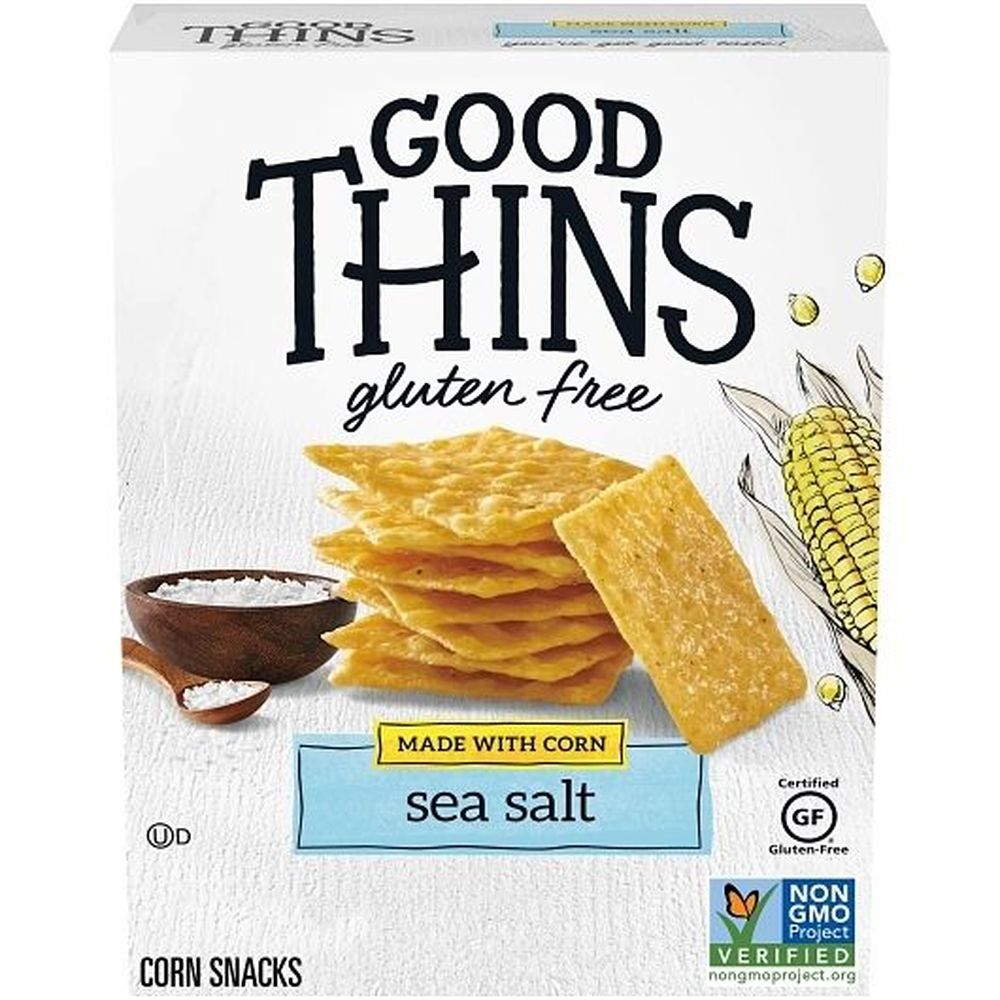 Good Thins Sea Salt Crackers, 3.5 Ounce -- 12 Per Case