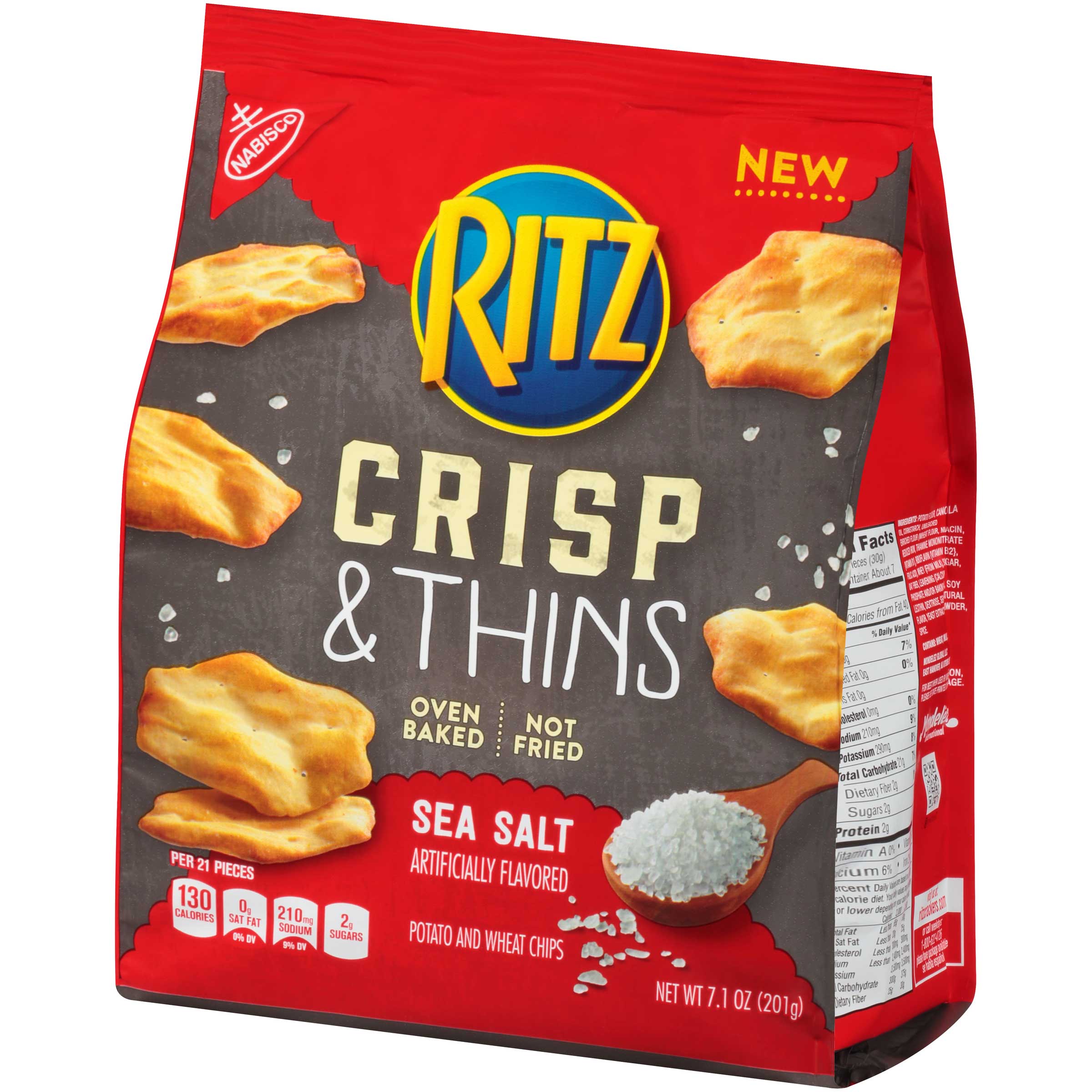 Ritz Sea Salt Cracker, 7.1 Ounce -- 6 per case