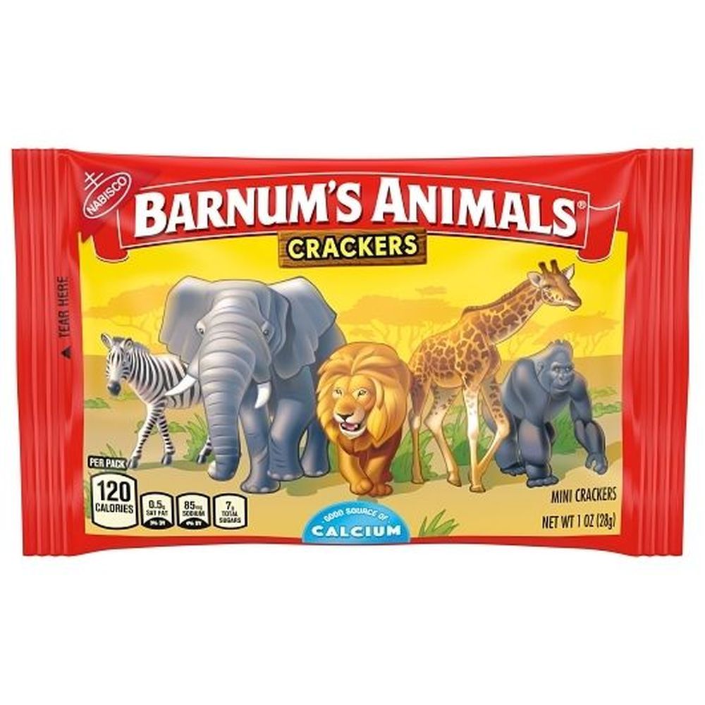 Barnum's Animal Crackers, 1 Ounce -- 40 Per Case