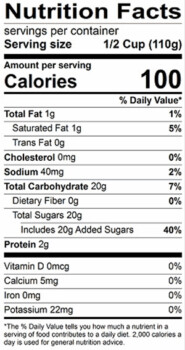 Winky Parfait Salad Fruit Salad, 20 Ounce -- 6 Per Case