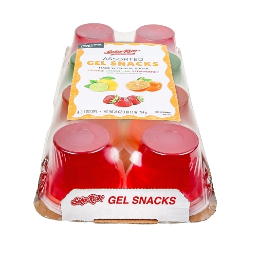 Senor Rico Assorted Gelatin, 28 Ounce -- 6 Per Case