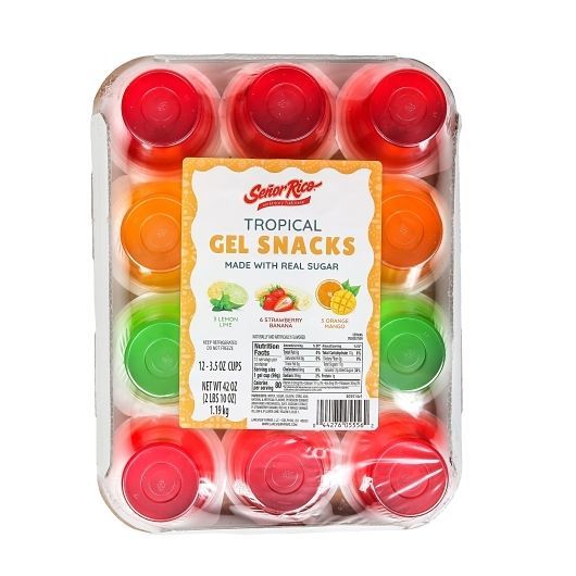 Senor Rico Tropical Gelatin, 42 Ounce -- 4 per case