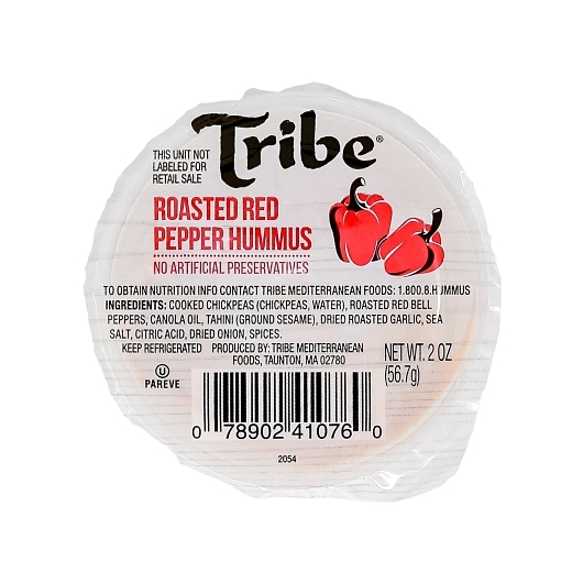Tribe Red Pepper Hummus, 2 Ounce -- 96 Per Case