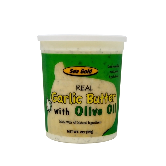 Sea Gold Garlic Butter With Olive Oil, 29 Ounce -- 6 Per Case