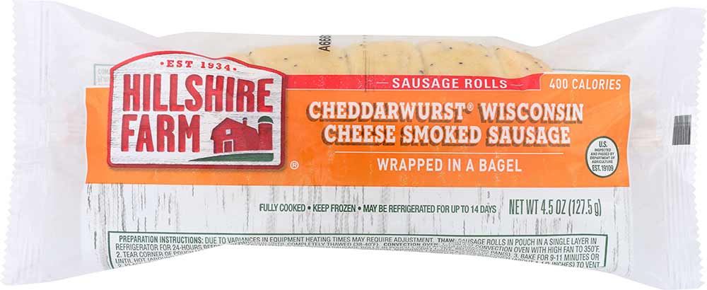 Hillshire Farm Smoked Sausage in a Bagel Case