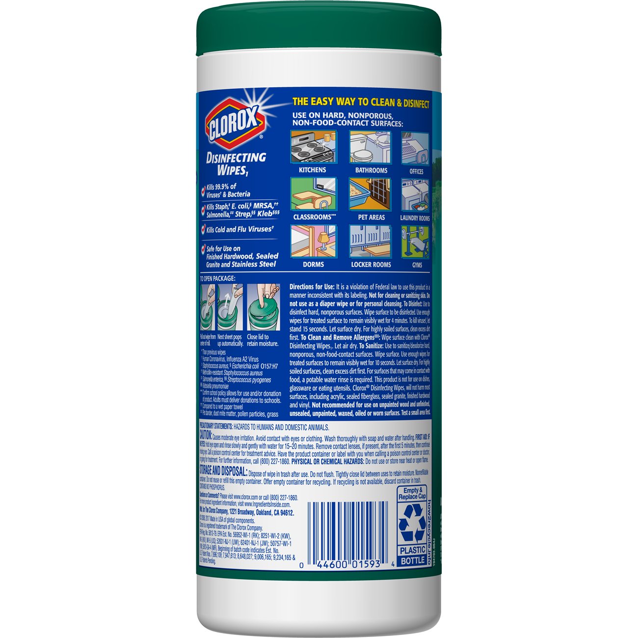 Clorox Fresh Scent Disinfecting Wipes, 35 Count -- 12 Per Case