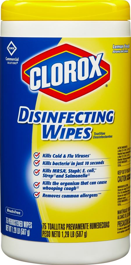 Clorox commercial deals solutions disinfecting wipes