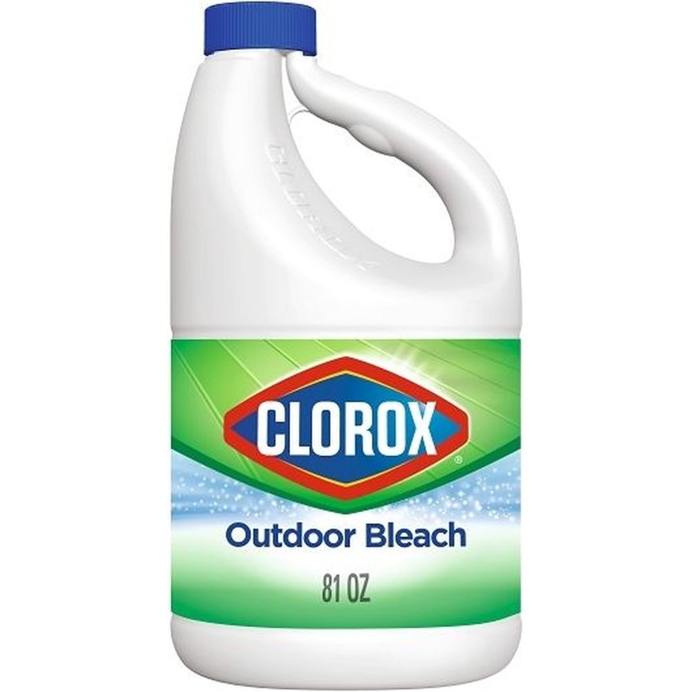 Clorox Outdoor Bleach For Cleaning, 81 Ounce Bottle -- 6 Per Case
