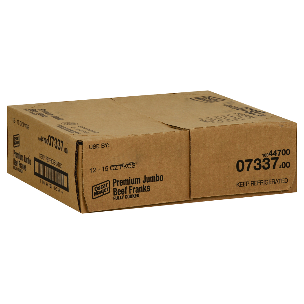 Oscar Mayer Beef Franks, Original, Uncured, Classic Beef - 15 Ounce...