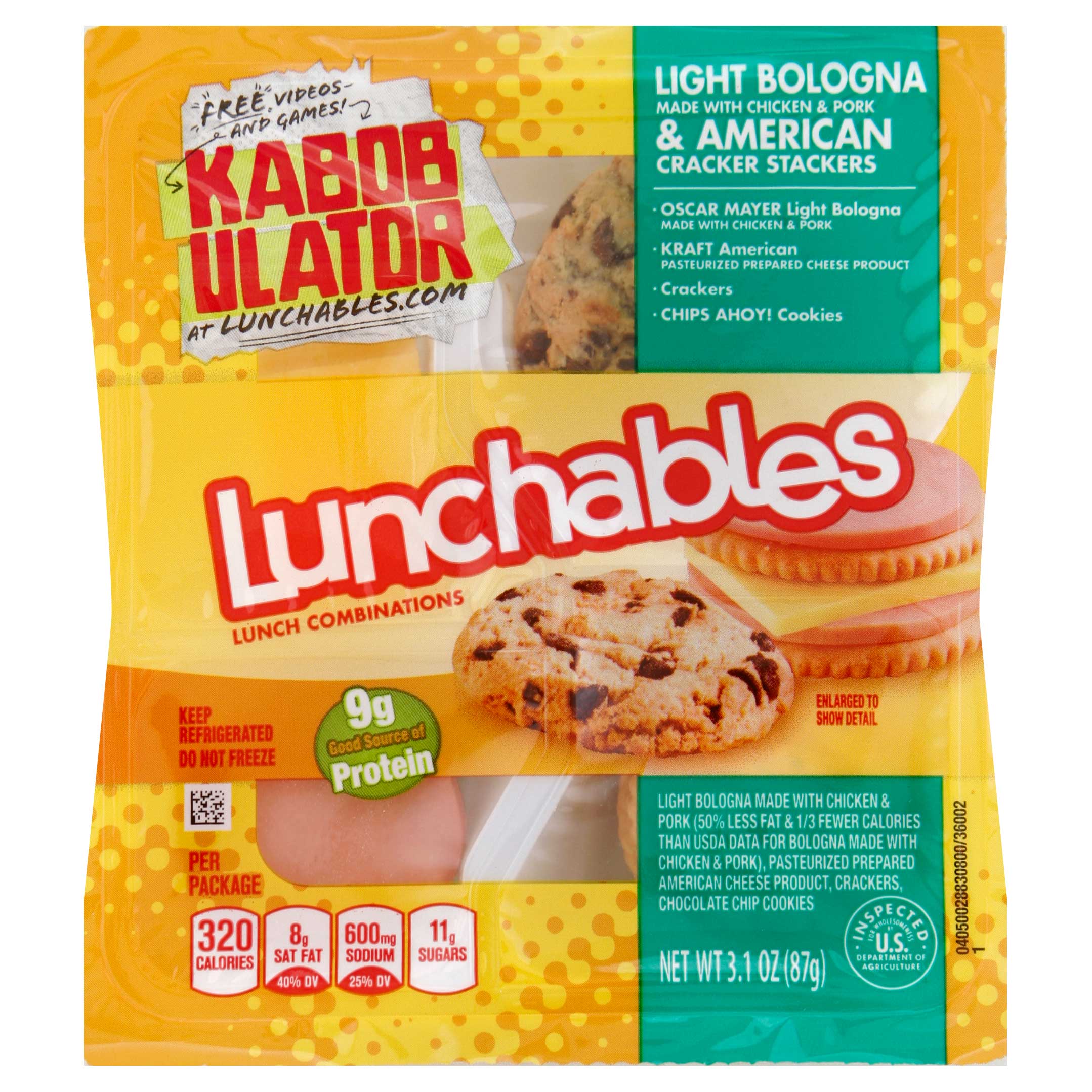 Oscar Mayer Lunchable Bologna And American Cracker Stacker, 4.15 Ounce -- 16 Per Case