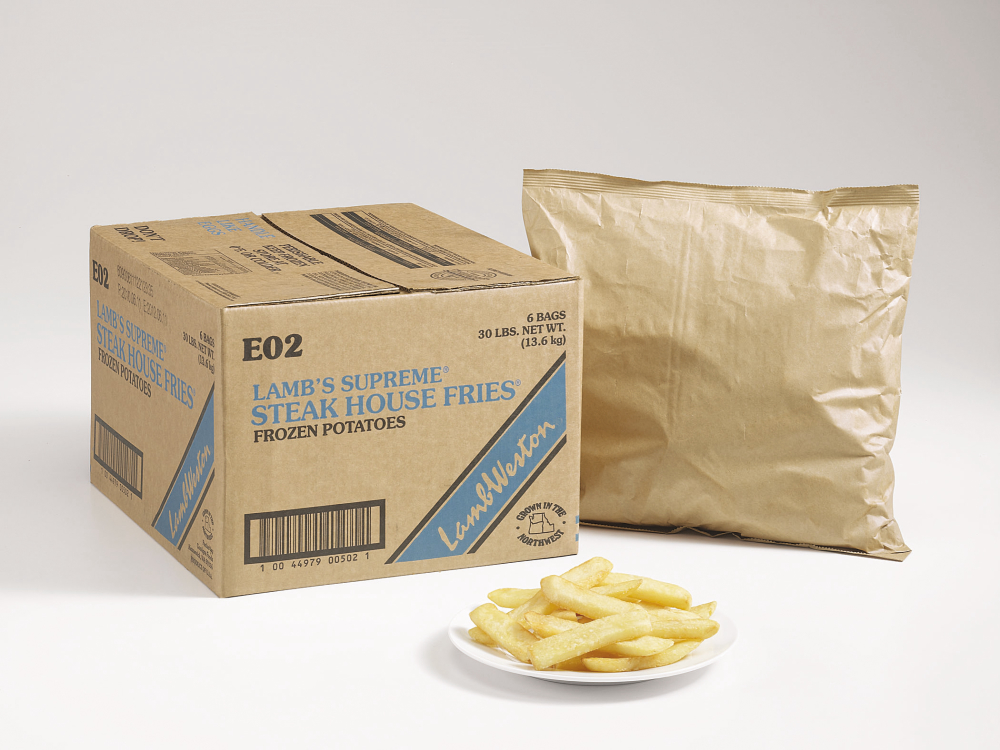 Lamb Supreme Steak House Potato French Fry, 5 Pound -- 6 Per Case