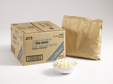 Time Savor Salad Dices, 6 Pound -- 6 Per Case