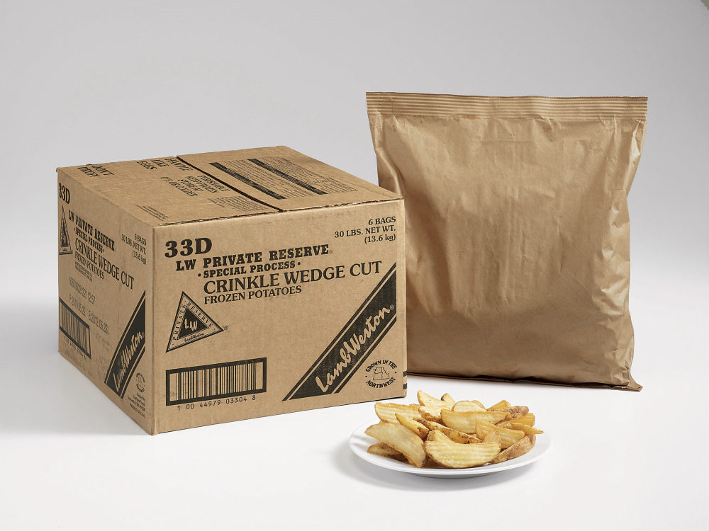 Lamb Weston Lw Private Reserve 10 Crinkle Wedge Cut Potato Fry, 5 Pound -- 6 Per Case